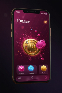 Smartphone con app casino Incaspin
